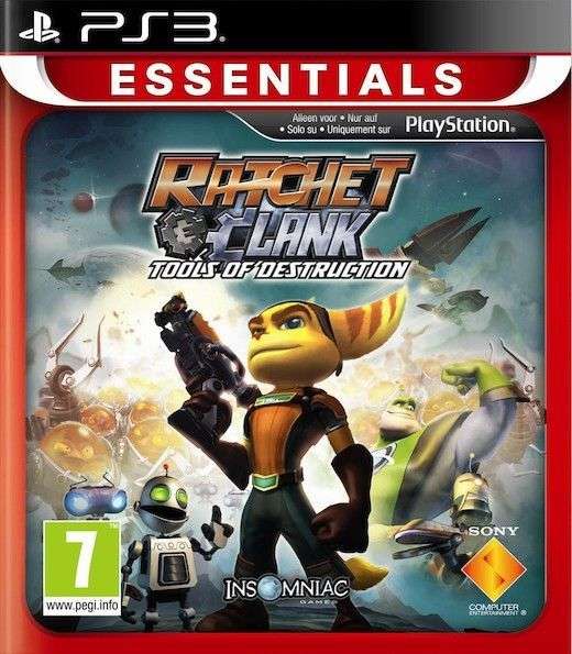 Ratchet & Clank: Tools of Destruction - Essentials (PS3)(Pwned) - Sony (SIE / SCE) 120G