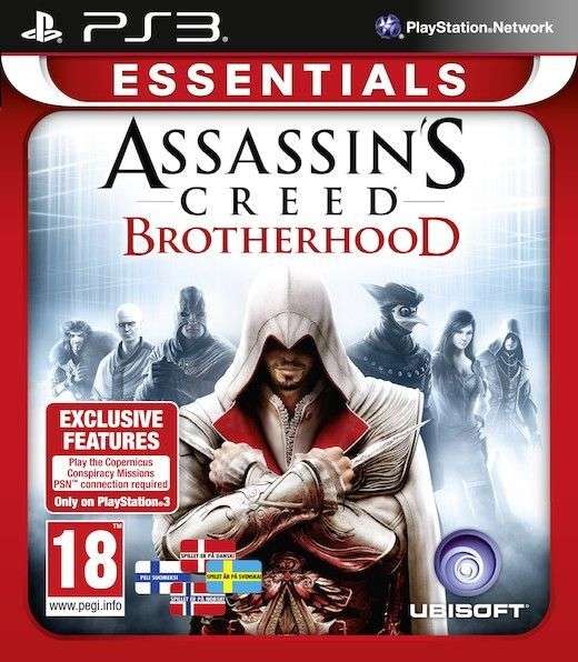 Assassin's Creed: Brotherhood - Essentials (PS3)(Pwned) - Ubisoft 120G