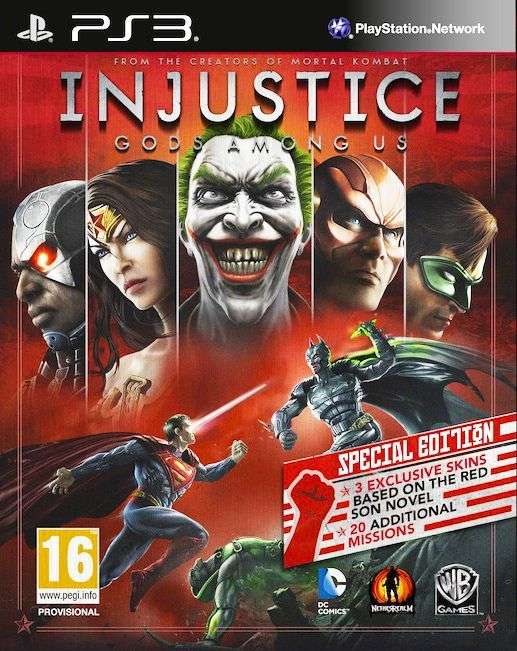 Injustice: Gods Among Us (Steelbook)(PS3)(Pwned) - Warner Bros. Interactive Entertainment 200G