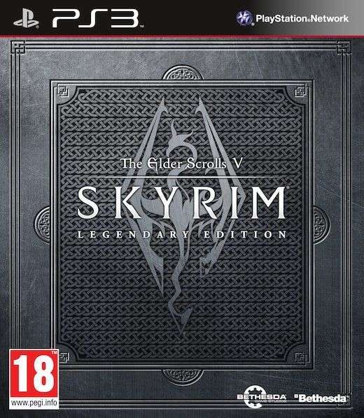 Elder Scrolls V, The: Skyrim - Legendary Edition (PS3)(New) - Bethesda Softworks 120G