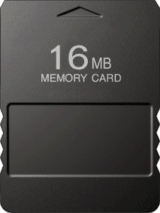 16MB PlayStation 2 Memory Card - Generic Black (PS2)(New) - Various 20G