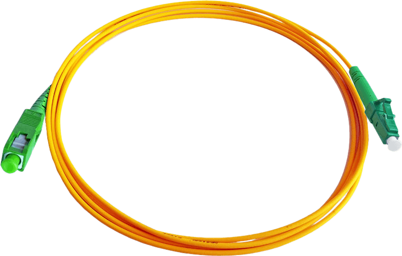 1m Fibre Optic Flylead - LC to SC APC SM (UTP)(New) - Various 50G