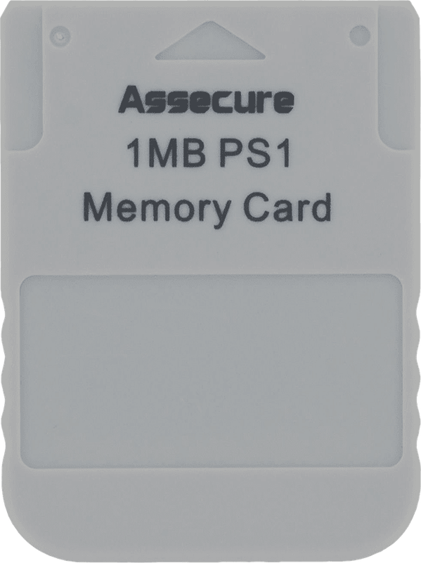 1MB PlayStation Memory Card - Generic (PS1)(New) - Various 20G