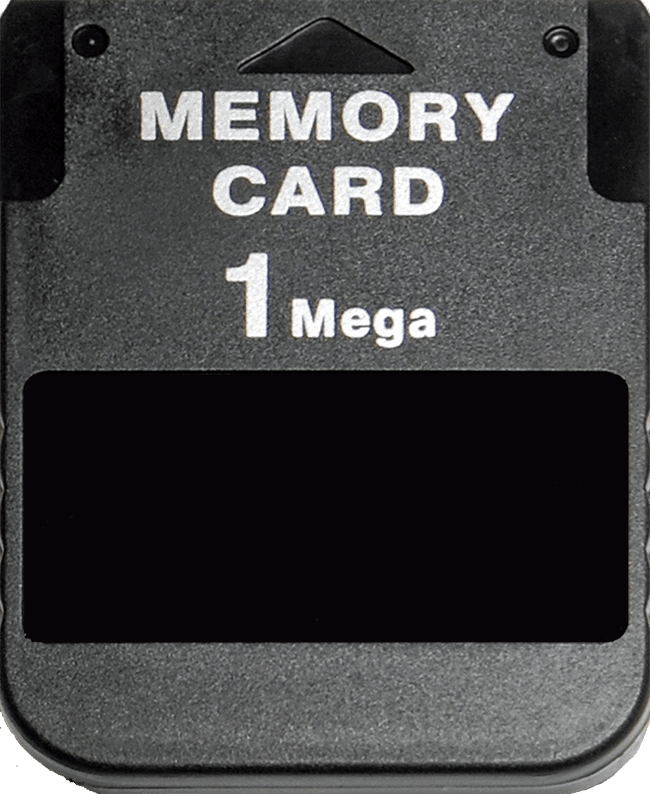 1MB PlayStation Memory Card - Generic (PS1)(New) - Various 20G