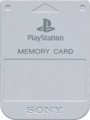1MB PlayStation / PSX / PSone Memory Card - Grey (PS1)(Pwned) - Sony (SIE / SCE) 20G