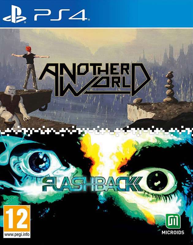 2 in 1: Another World + Flashback (PS4)(New) - Microids 90G