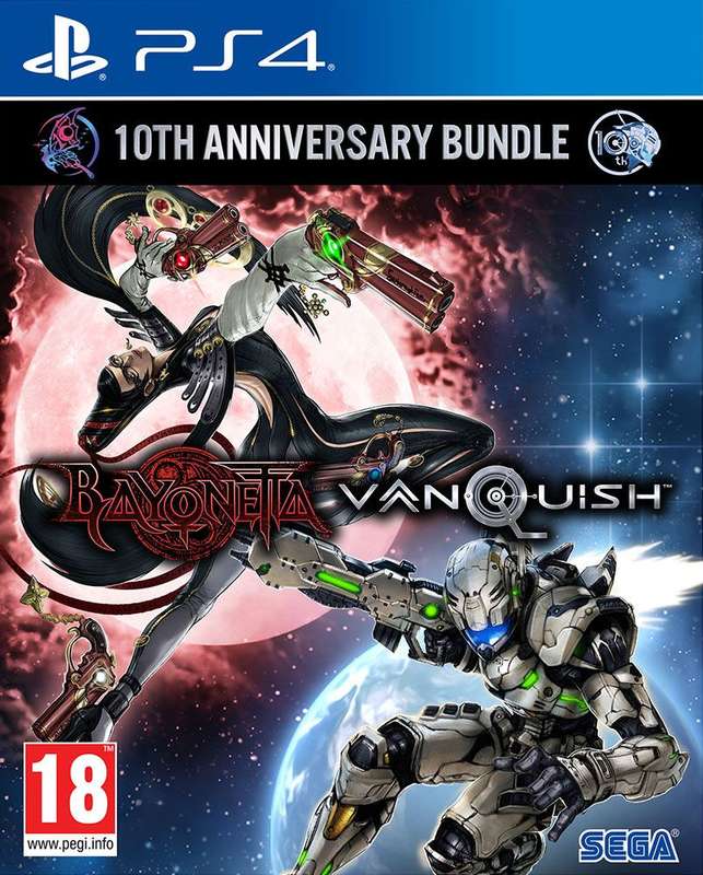 2 in 1: Bayonetta & Vanquish - 10th Anniversary Bundle (PS4)(New) - SEGA 90G