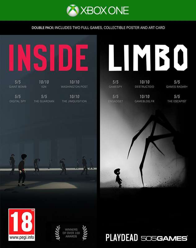 2 in 1: Inside + Limbo (Xbox One)(New) - 505 Games 120G