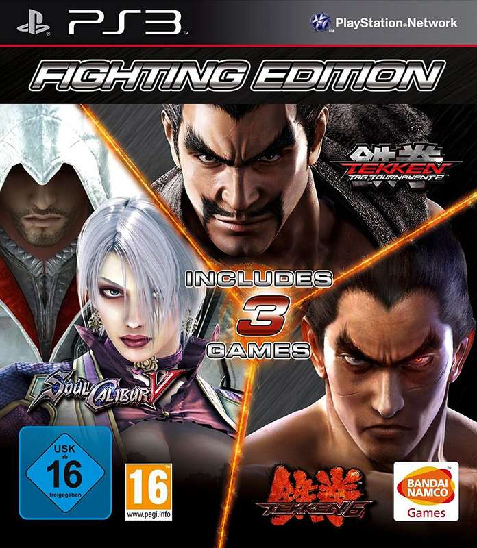 3 in 1: Fighting Edition (PS3)(New) - Namco Bandai Games 120G