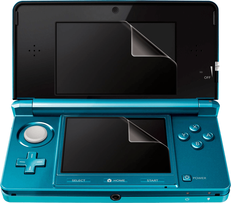 3DS Screen Protector - Top + Bottom (2DS / 3DS)(New) - Various 30G