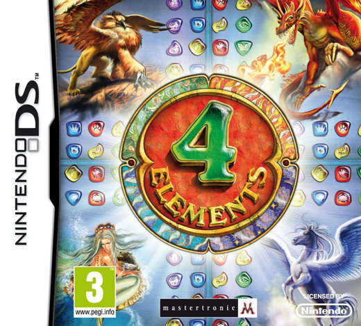4 Elements (Gem Quest)(NDS)(New) - Mastertronic 110G