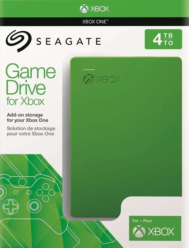 4TB Seagate 2.5 inch External / Portable Hard Disk Drive / HDD - USB 3.0 - Game Drive for Xbox (PC