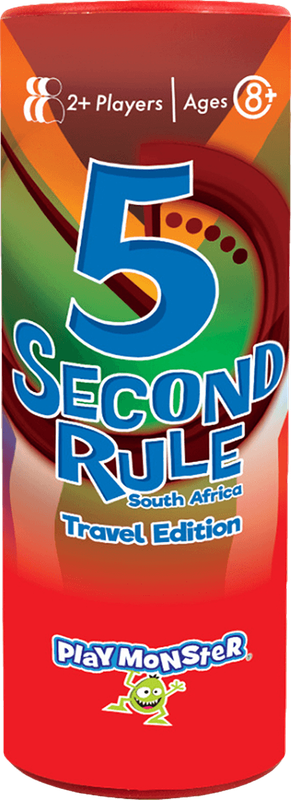 5 Second Rule - South African Travel Edition (New) - PlayMonster 900G