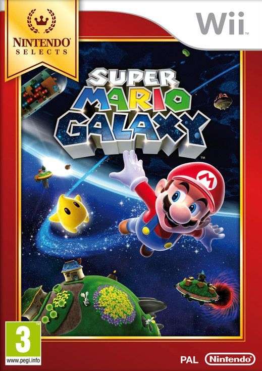 Super Mario Galaxy - Nintendo Selects (Wii)(Pwned) - Nintendo 130G