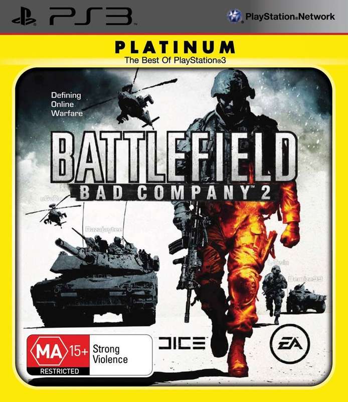 Battlefield: Bad Company 2 - Platinum (PS3)(Pwned) - Electronic Arts / EA Games 120G
