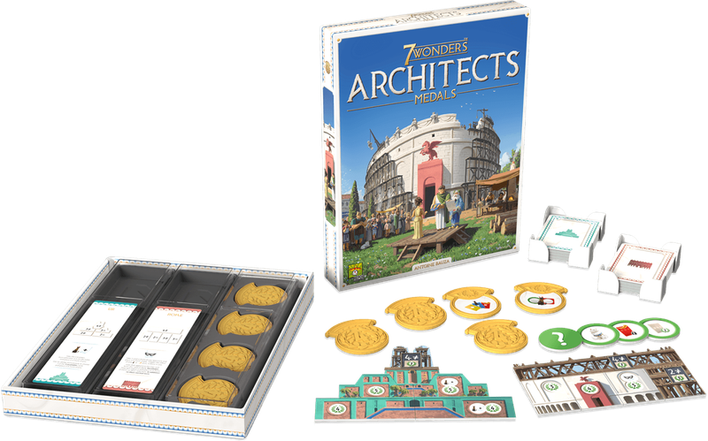 7 Wonders: Architects - Medals Expansion (New) - Repos Production 750G