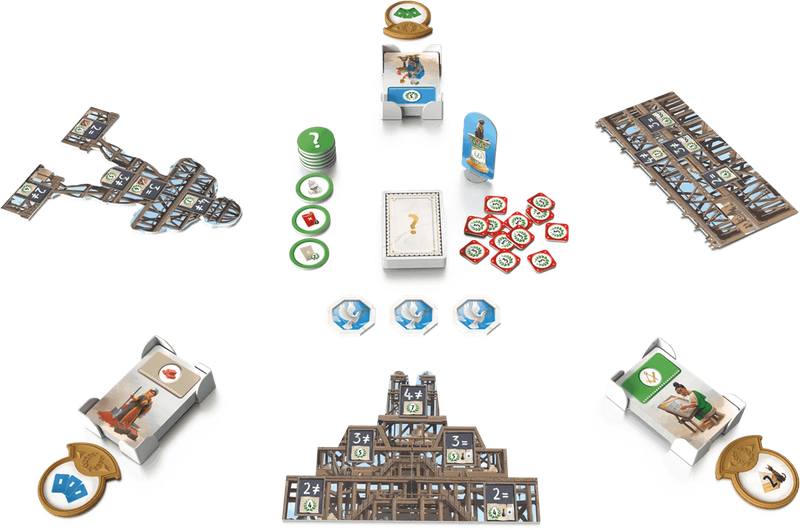 7 Wonders: Architects - Medals Expansion (New) - Repos Production 750G