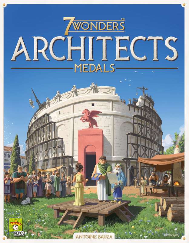 7 Wonders: Architects - Medals Expansion (New) - Repos Production 750G