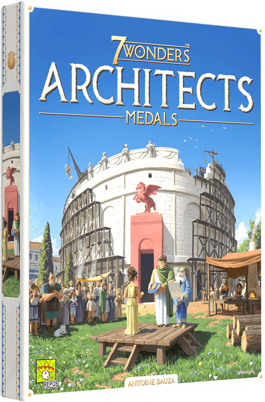 7 Wonders: Architects - Medals Expansion (New) - Repos Production 750G