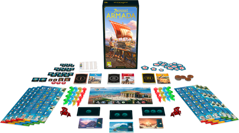 7 Wonders: Armada Expansion - 2nd Edition (New) - Repos Production 1000G