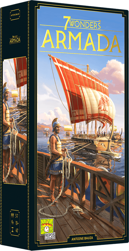 7 Wonders: Armada Expansion - 2nd Edition (New) - Repos Production 1000G