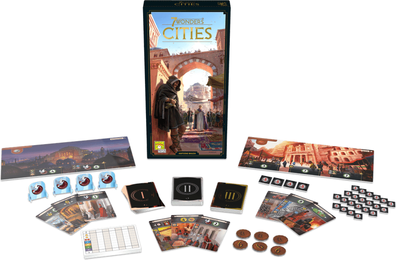 7 Wonders: Cities Expansion - 2nd Edition (New) - Repos Production 1000G
