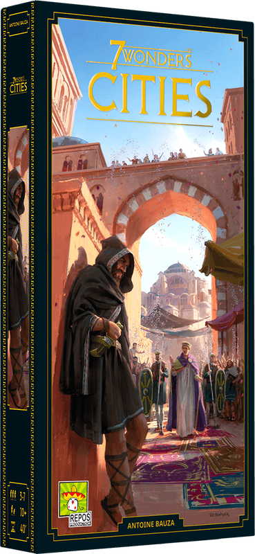 7 Wonders: Cities Expansion - 2nd Edition (New) - Repos Production 1000G