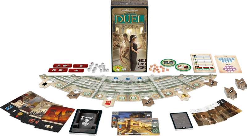 7 Wonders: Duel - Agora Expansion (New) - Repos Production 450G
