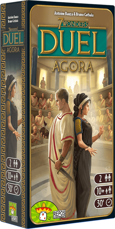 7 Wonders: Duel - Agora Expansion (New) - Repos Production 450G