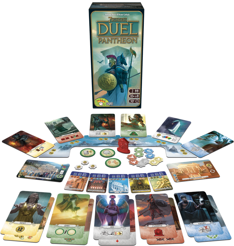7 Wonders: Duel - Pantheon Expansion (New) - Repos Production 500G