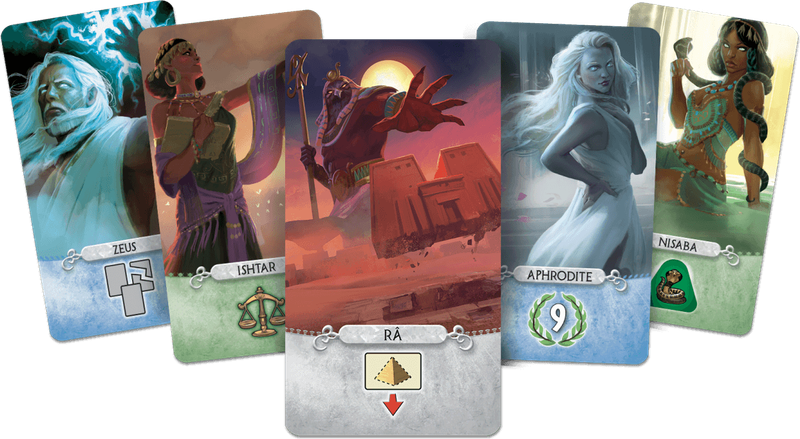 7 Wonders: Duel - Pantheon Expansion (New) - Repos Production 500G