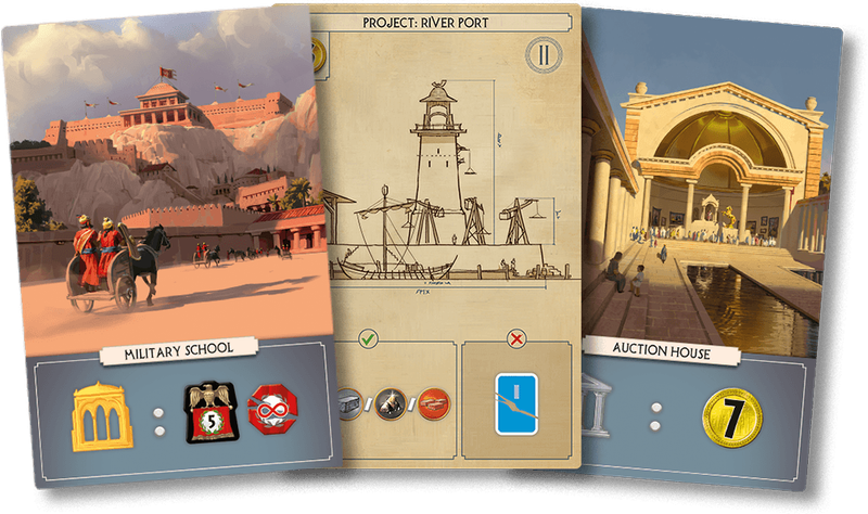 7 Wonders: Edifice Expansion (New) - Repos Production 750G