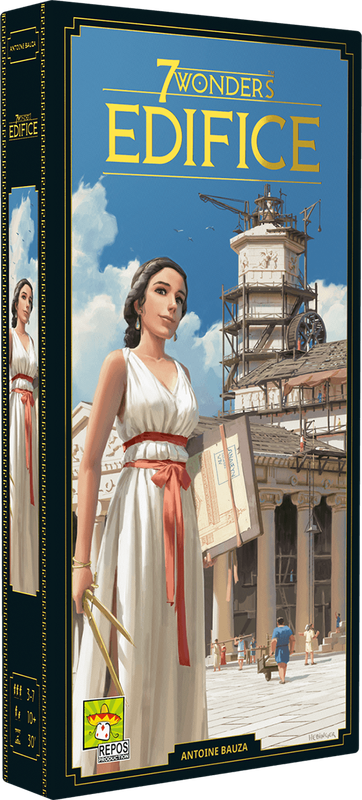 7 Wonders: Edifice Expansion (New) - Repos Production 750G