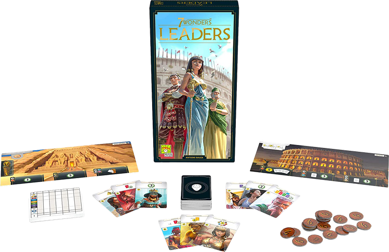 7 Wonders: Leaders Expansion - 2nd Edition (New) - Repos Production 1000G