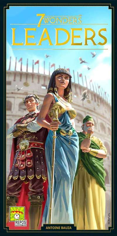 7 Wonders: Leaders Expansion - 2nd Edition (New) - Repos Production 1000G