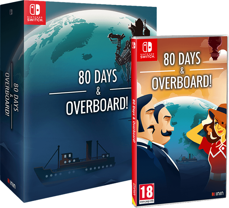 80 Days & Overboard! - Special Limited Edition (NS / Switch)(New) - ININ Games 2500G