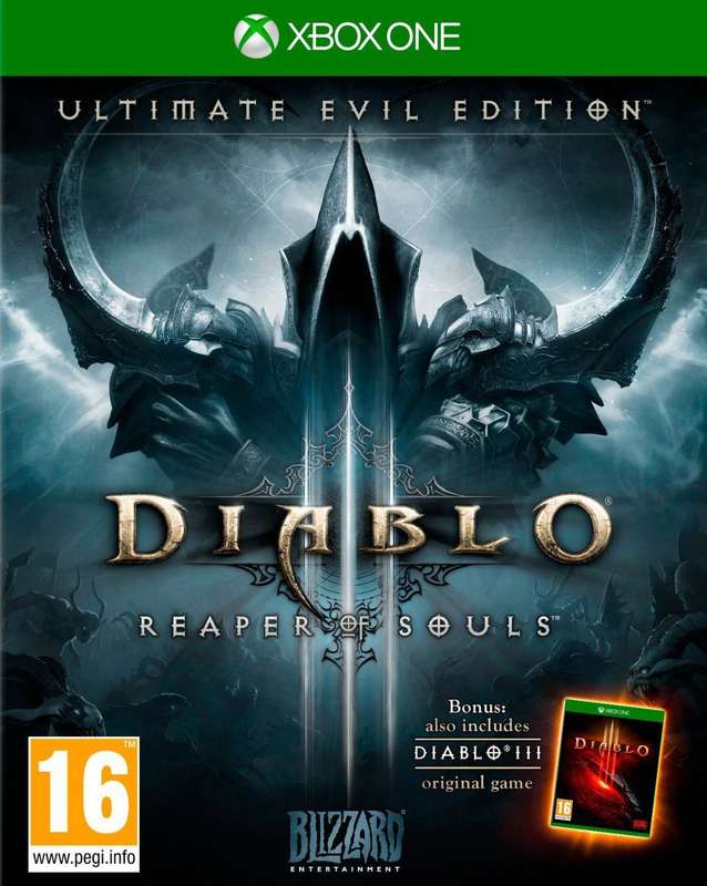 Diablo III: Reaper of Souls - Ultimate Evil Edition (Xbox One)(New) - Blizzard Entertainment 120G