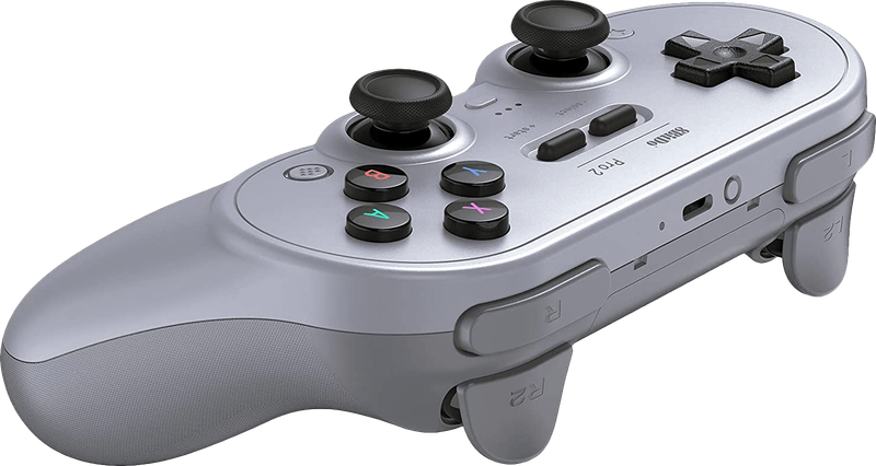 8Bitdo Pro 2 USB / Wireless Controller - Gray Edition (PC / Switch)(New) - 8bitdo 500G