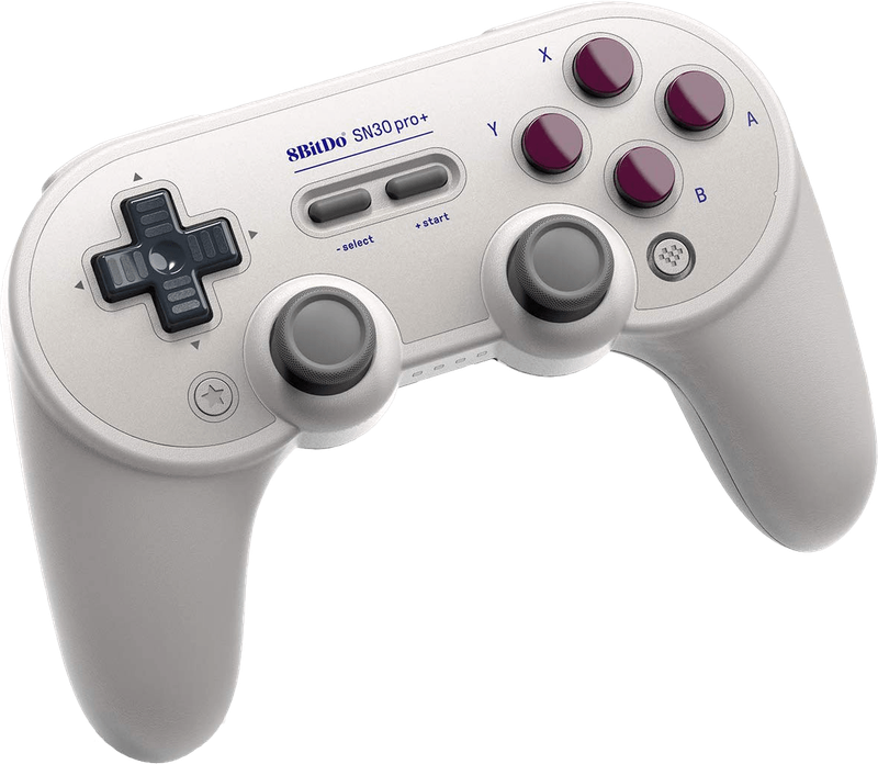 8Bitdo SN30 Pro+ USB / Wireless Controller - G Classic (PC / Switch)(New) - 8bitdo 500G