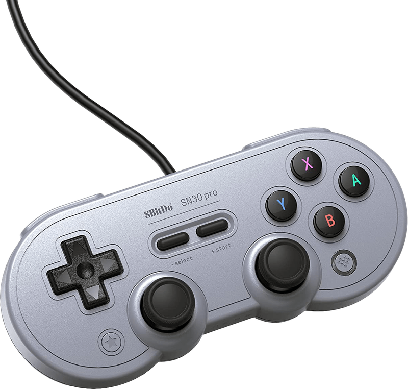 8Bitdo SN30 Pro USB Controller - Gray Edition (PC / Switch)(New) - 8bitdo 500G