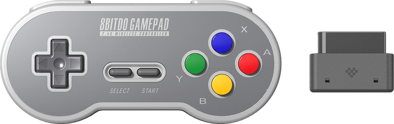 8Bitdo SN30 Wireless Controller - SF Edition (SNES)(New) - 8bitdo 500G