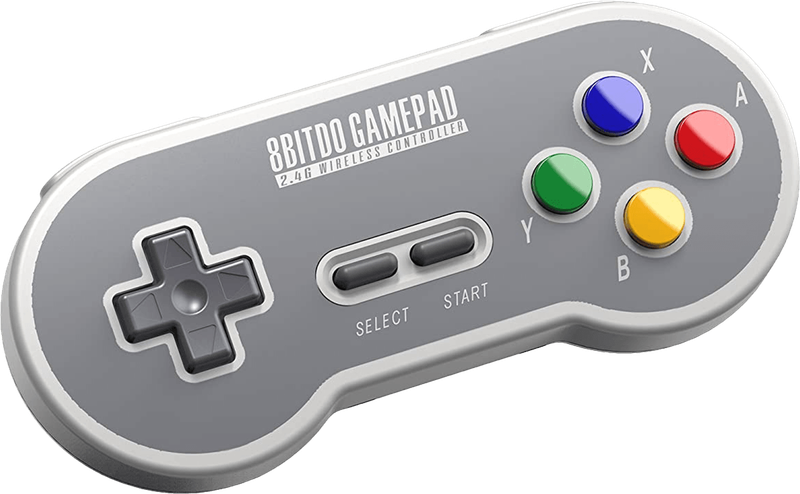 8Bitdo SN30 Wireless Controller - SF Edition (SNES)(New) - 8bitdo 500G