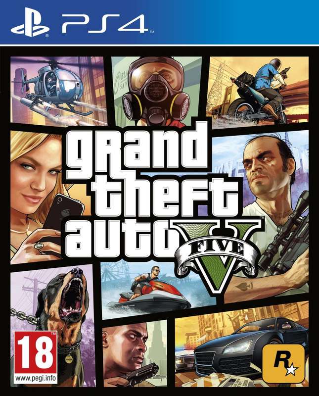 Grand Theft Auto V (PS4)(Pwned) - Rockstar Games 90G