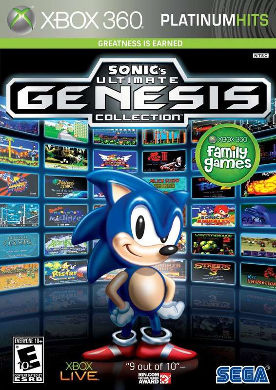 SEGA Mega Drive Ultimate Collection - Classics (Xbox 360)(New) - SEGA 130G