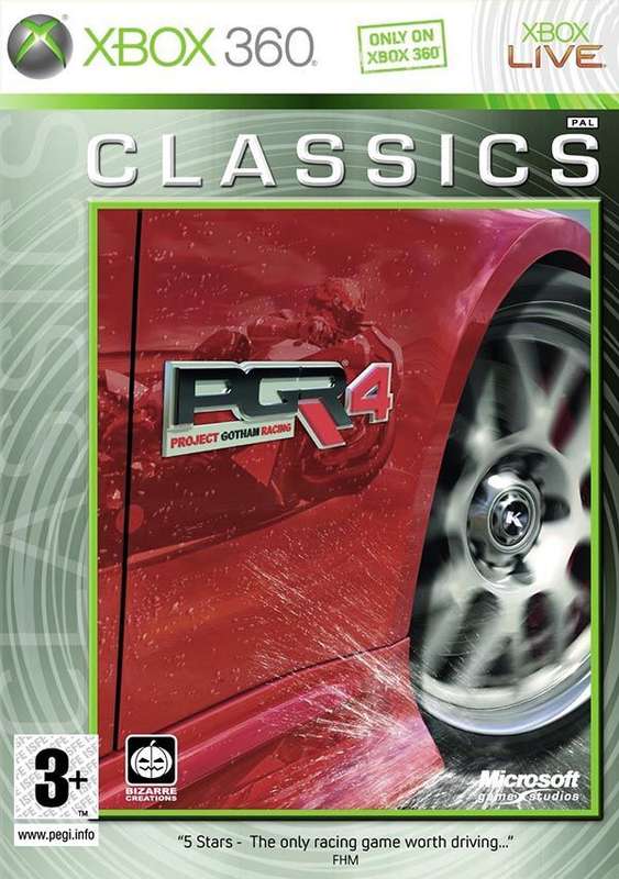 Project Gotham Racing 4 - Classics (Xbox 360)(Pwned) - Microsoft / Xbox Game Studios 130G