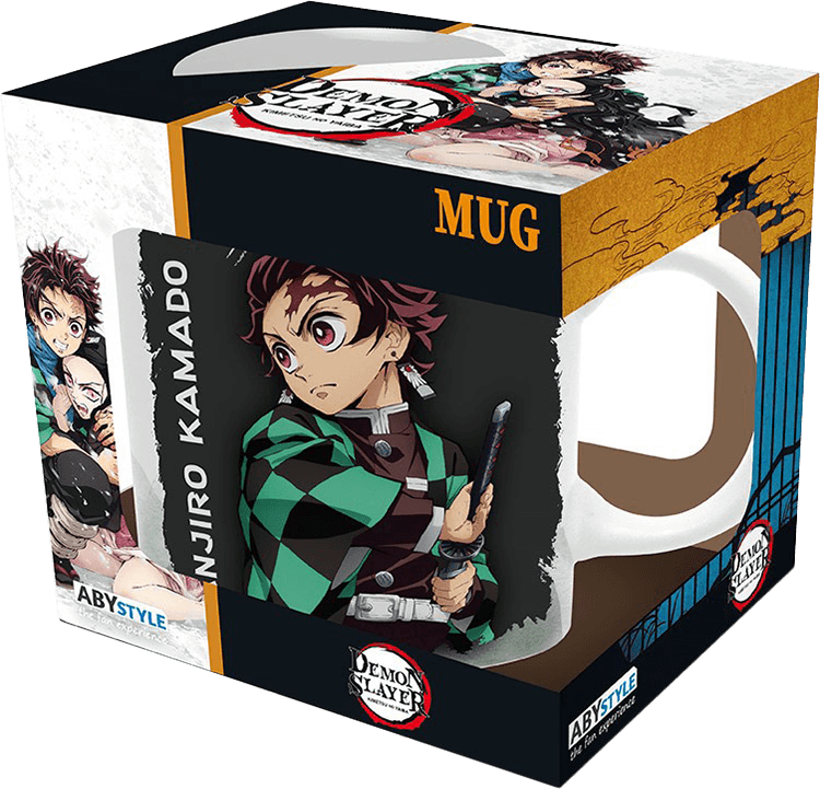 Demon Slayer - Tanjiro Kamado Mug - 320ml (New) - ABYstyle - Abysse Corp 500G
