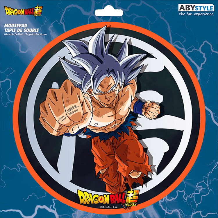 DragonBall Super - Goku Mousepad - Small Round (PC)(New) - ABYstyle - Abysse Corp 100G