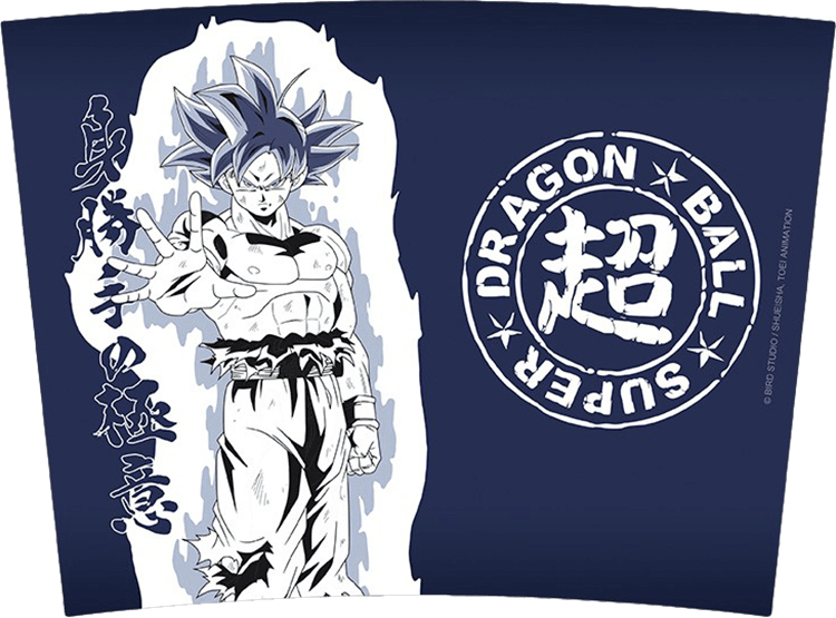 DragonBall Super - Goku Ultra Instinct Travel Mug - 355ml (New) - ABYstyle - Abysse Corp 350G