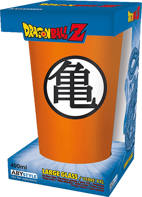 DragonBall Z - Kame & Kaio Glass - 400ml (New) - ABYstyle - Abysse Corp 500G