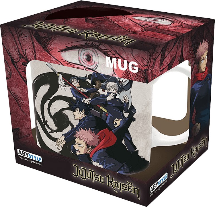 Jujutsu Kaisen - Kyoto vs. Tokyo Mug - 320ml (New) - ABYstyle - Abysse Corp 500G
